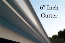 5 and 6 inch gutters